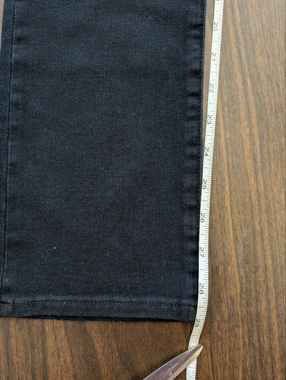 Gap Classic Straight Jeans 25R Black 360 Tech Stretch - Picture 10 of 13